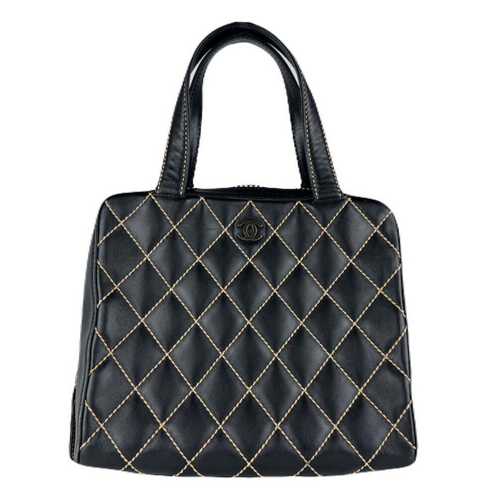 CHANEL Black Leather Bag